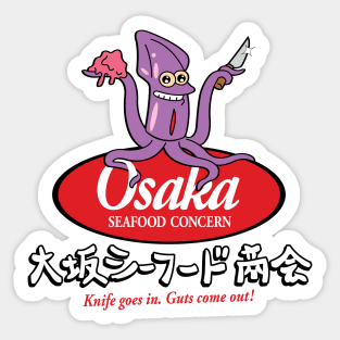 Osaka Seafood Concern Sticker